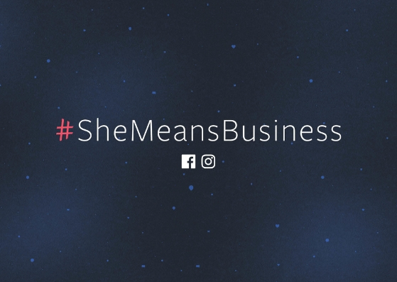 #SheMeansBusiness
